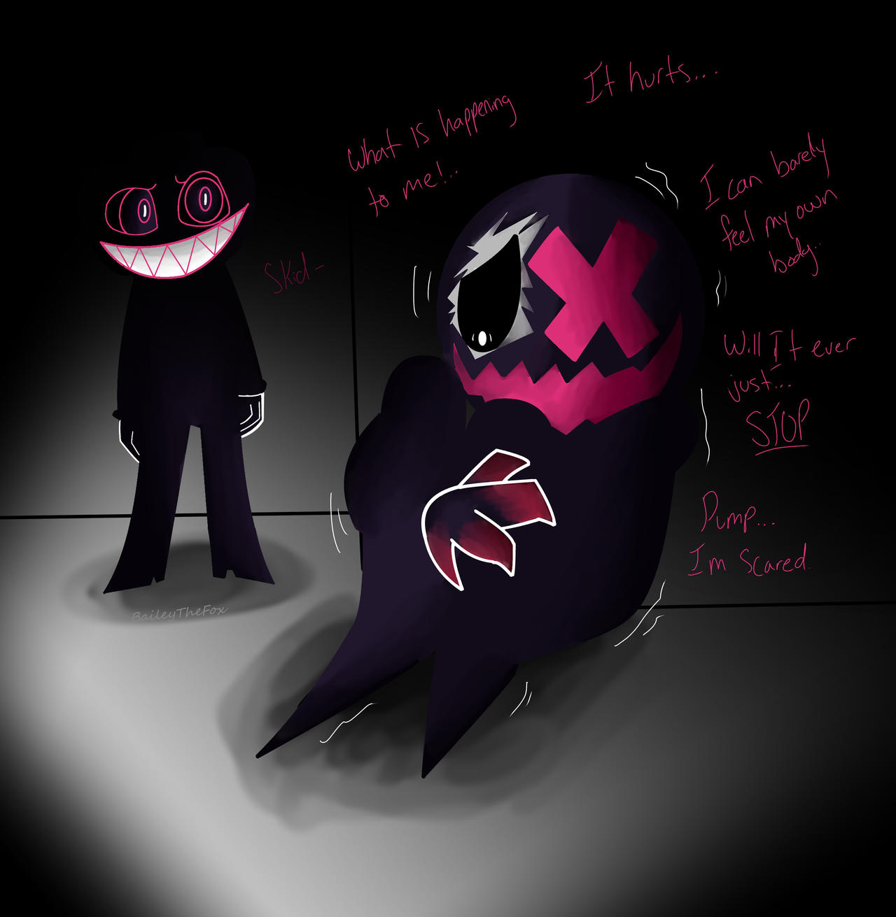 Character Scared Random Deviantart .:Scared:. by BaileyTheFox on DeviantArt