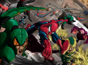 Spider-Man vs Sinister Six