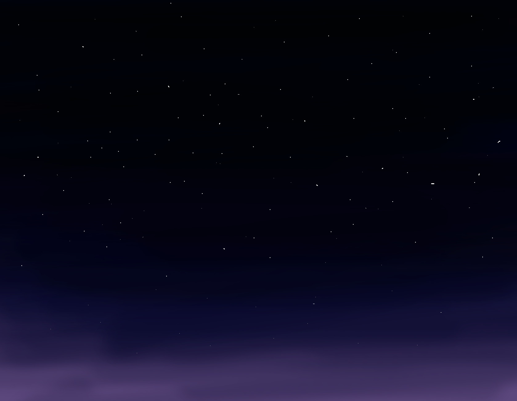 Starry Night Sky Background