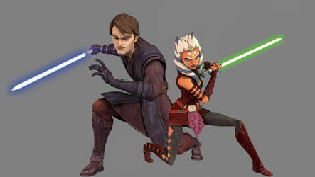 Anakin and Ahsoka Season 3 Looks