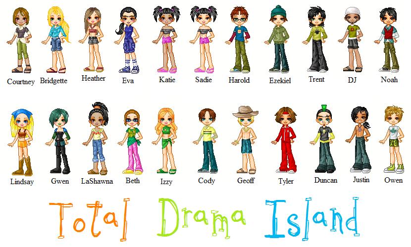 Total Drama Island: Girls Dress Up