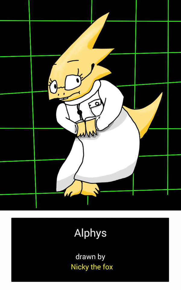 Alphys by Nickyoffox on DeviantArt