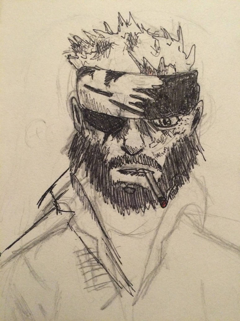 Solid snake by MrMoustacheCat on DeviantArt