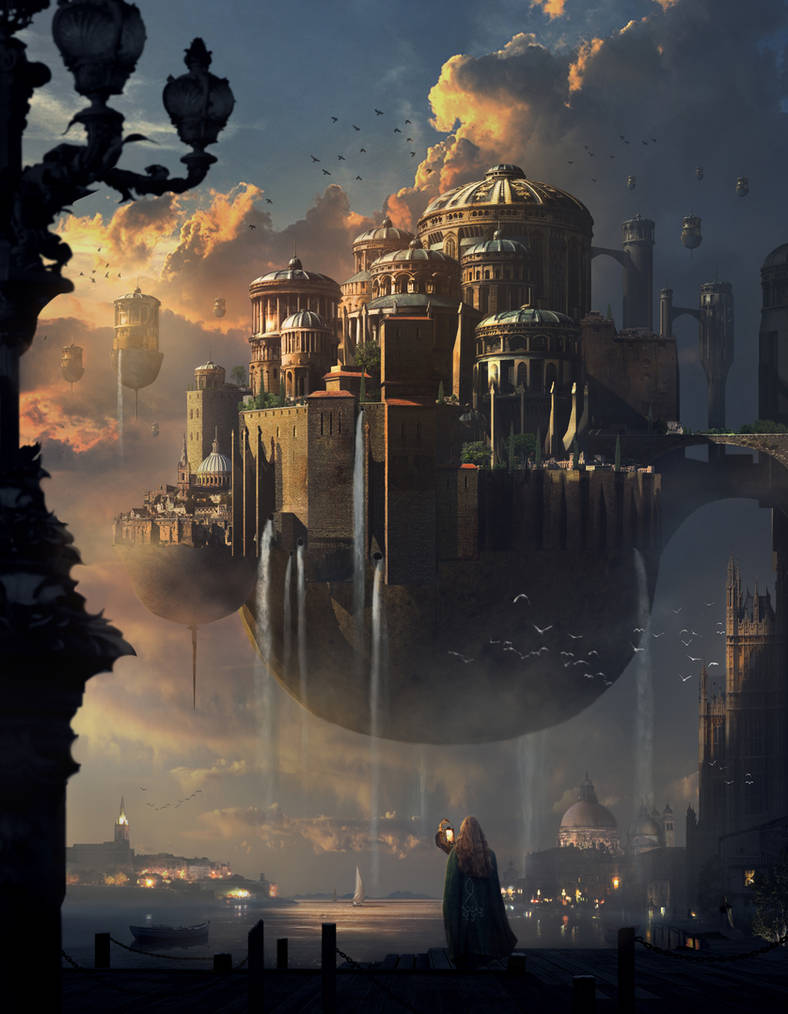 Sunset Castle by MaiAnhTran