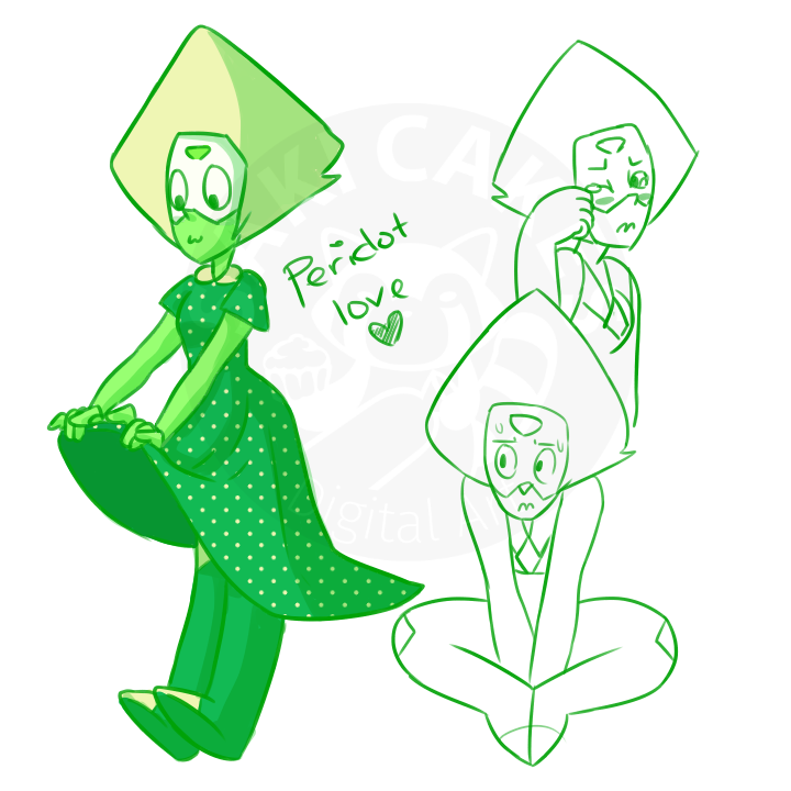 Peridot is a cute bab