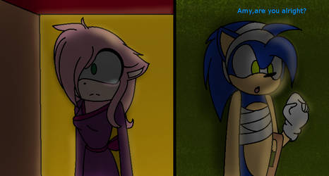 SonAmy comic CH 3 page 6