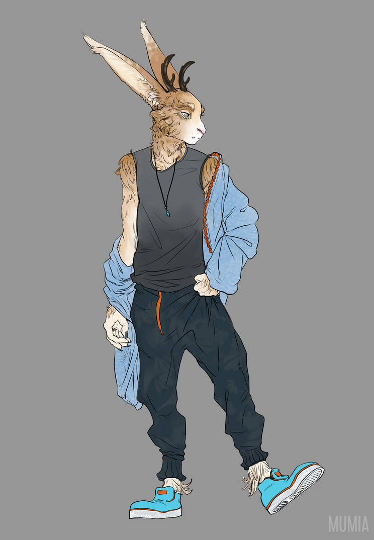 Anthro-rabbit for Kuro v.1 by Mumium on DeviantArt