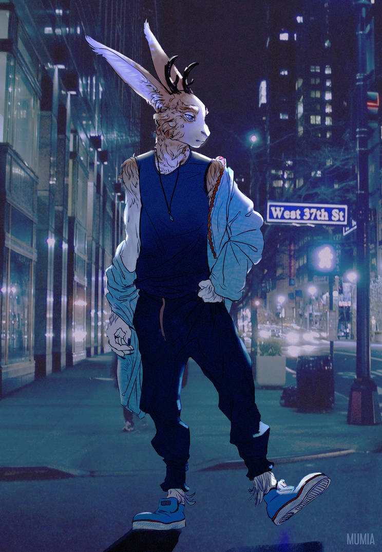 Anthro-rabbit for Kuro v.2 by Mumium on DeviantArt
