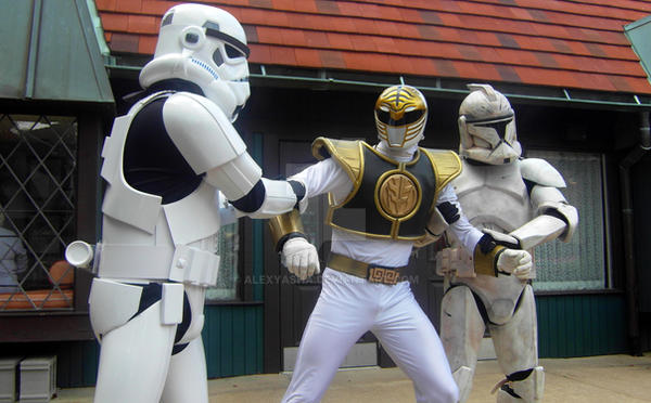 Power Ranger VS Storm Troopers by alexyasha on DeviantArt