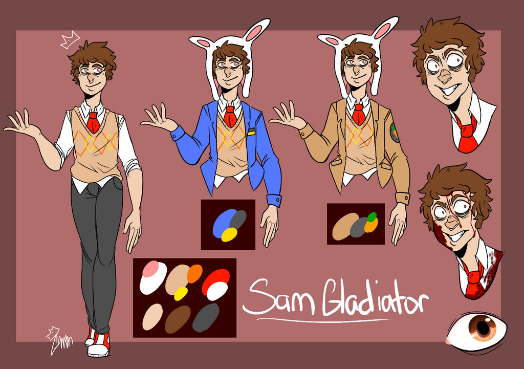 Samgladiator Comic youtuber: SamGladiator by The-Royal-Ink on DeviantArt