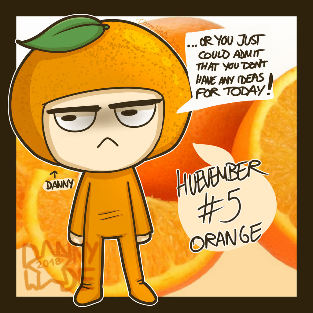 Huevember #5: Orange by DannyWade