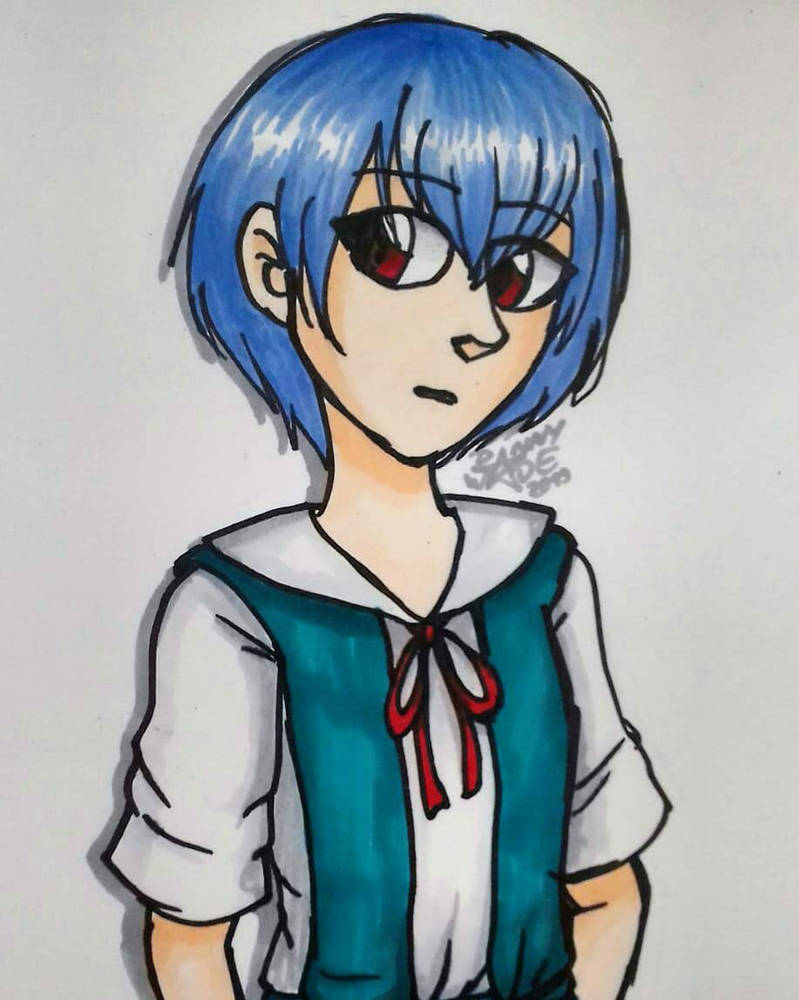 Rei Ayanami by DannyWade