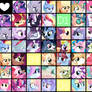 $5 Mane 6 Breedable Grid (3/36 OPEN)