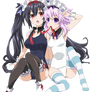 Noire and Neptunia