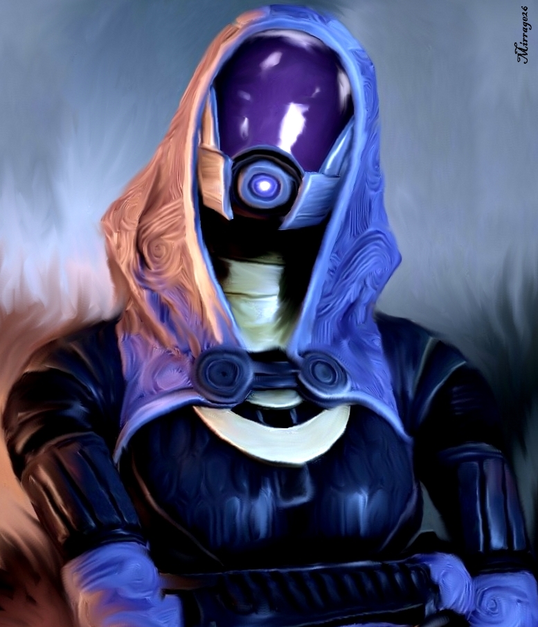 Mass Effect Tali'Zorah