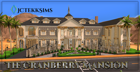 The Cranberry Mansion (Sims 4 build)