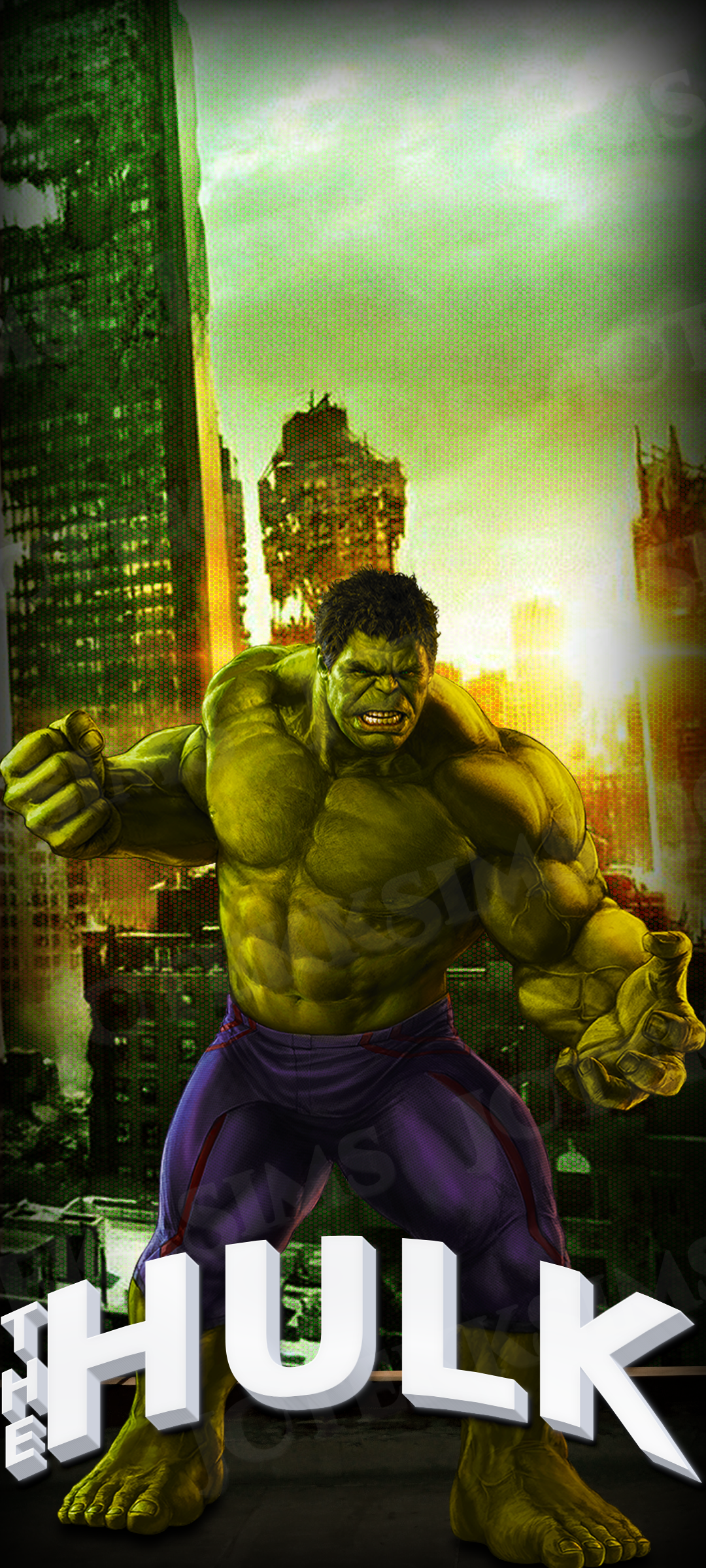 The Hulk Mobile HD Wallpaper 1080x2400 by JCTekkSims on DeviantArt