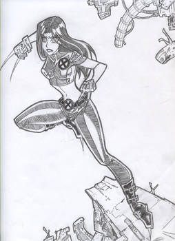 X-23 Detail Art