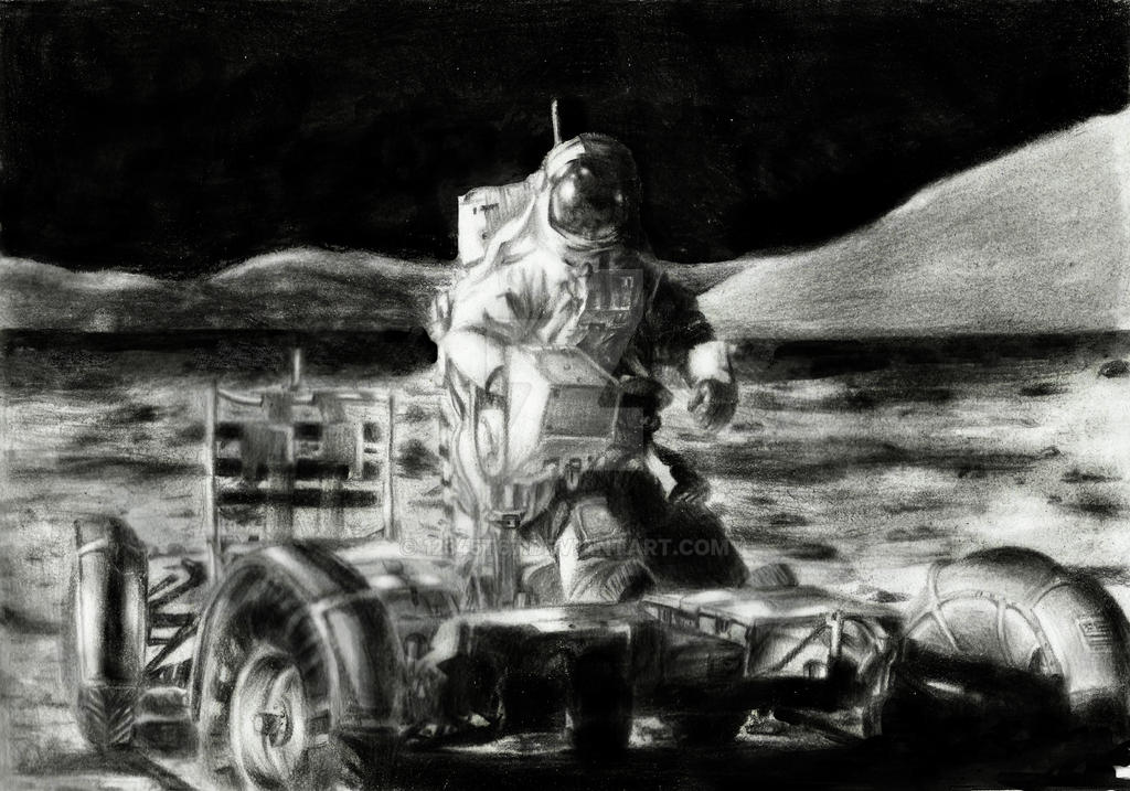 Moon Rover drawing by Al by 12345t67 on DeviantArt