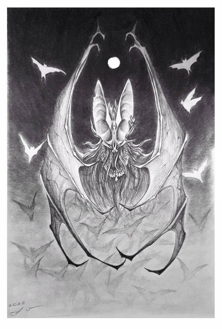 Bat God by Grybuks on DeviantArt