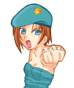 jill valentine promotes STARS