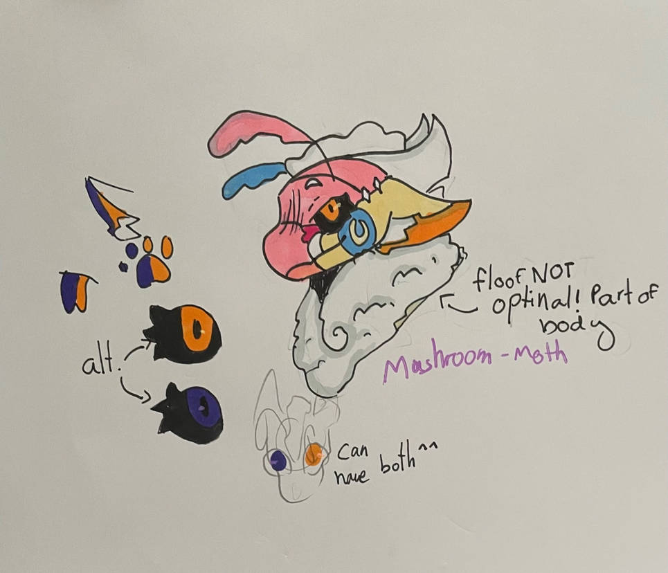 Angel ref! 2022 OFFICIAL by Mushroom-Moth on DeviantArt