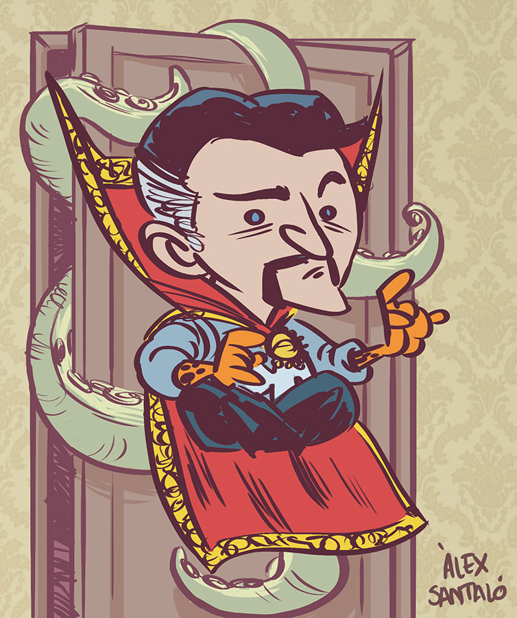 Dr. Strange warm-up