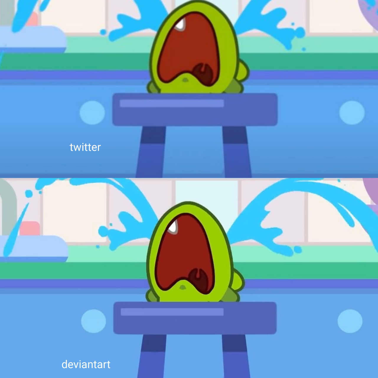 NibbleNomHater on twitter vs deviantart by NibbleNomHater on DeviantArt