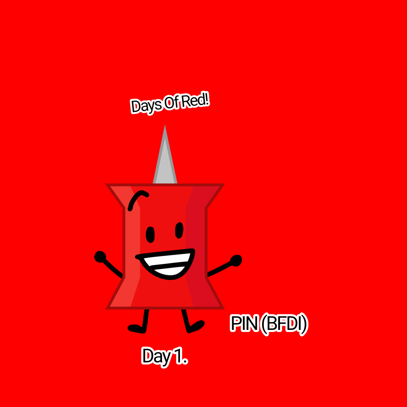 Code Red Bfdi Day Of Red: Pin (BFDI) by NibbleNomHater on DeviantArt
