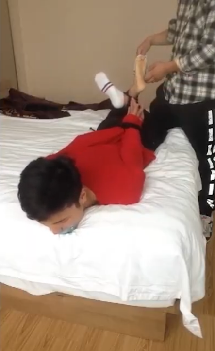 Tickle boy feet by dawidk21 on DeviantArt