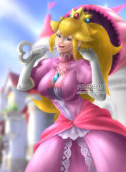 Peach Princess - Super Mario Bros by ssakku