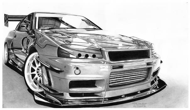 Nissan Skyline GT-R R34 WDT