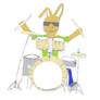 Drumming Bunny