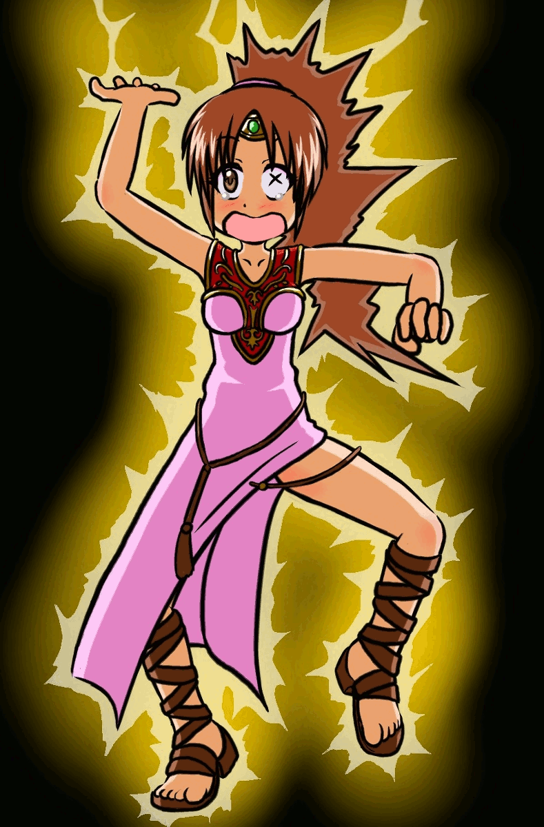 Electrocuted Linde GIF by Xenomic on DeviantArt