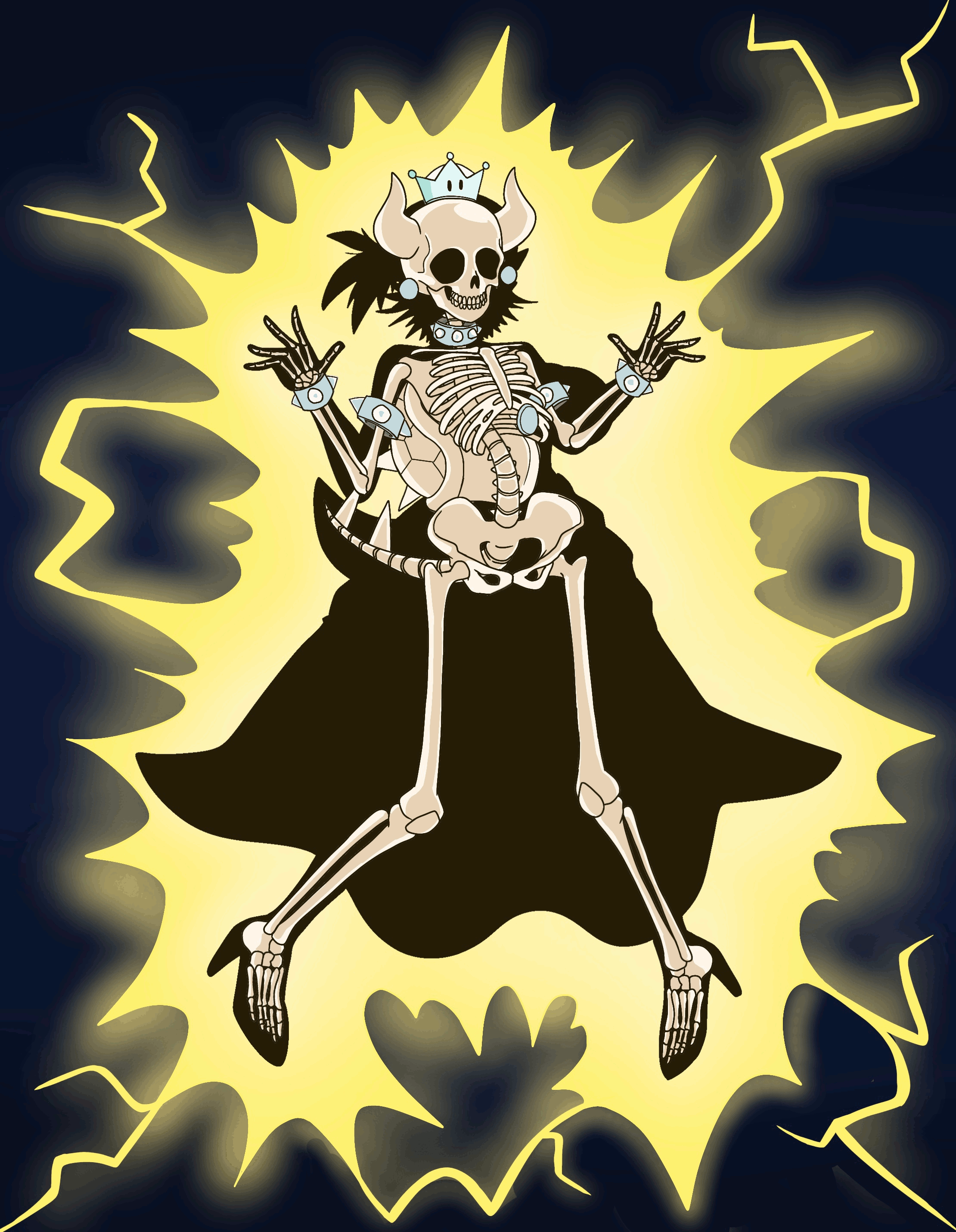 Electrocuted Bowsette GIF 2 (With Shell) by Xenomic on DeviantArt Electrocuted Bowsette GIF 2 (With Shell) by Xenomic on DeviantArt