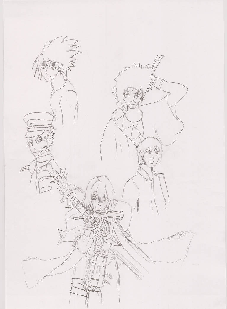 anime top five badasses by Ryuzagi on DeviantArt