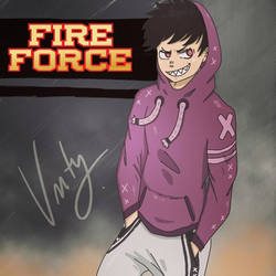 shinra kusakabe - Fan art Fire Force