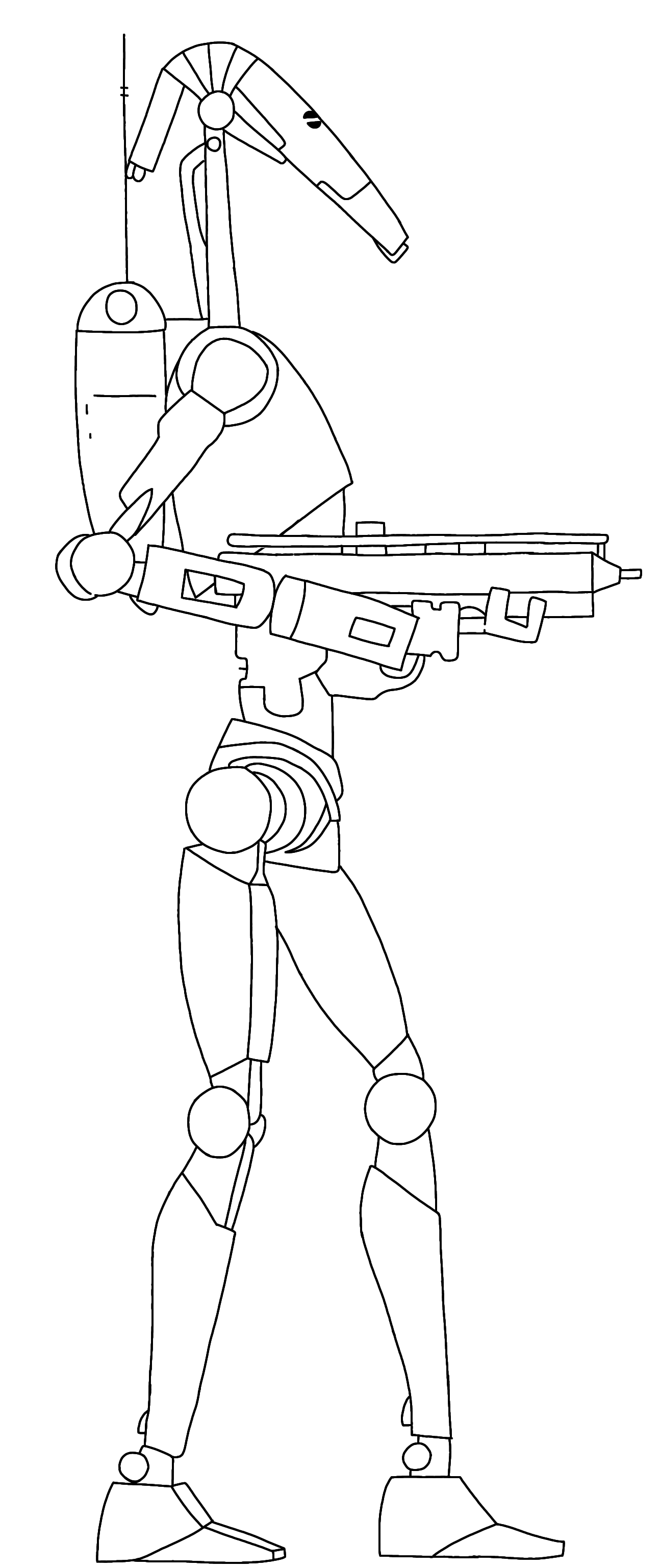 Character Roid Battle droid B1 star wars by ivanjakov122 on DeviantArt