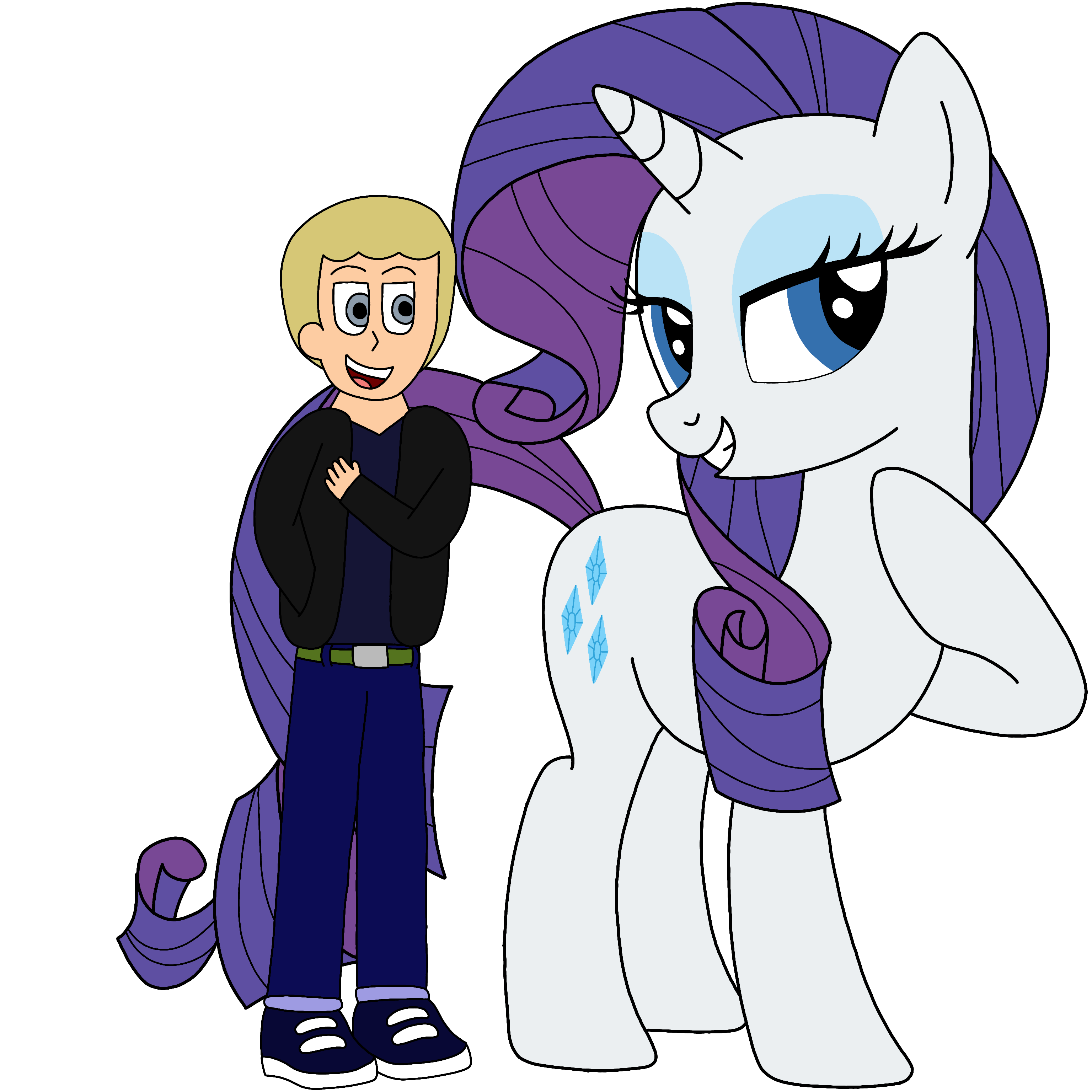 Ivan Rathe Deviantart Ivan and Rarity by ivanjakov122 on DeviantArt