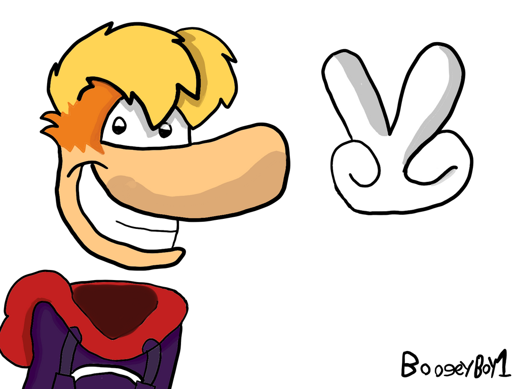 Rayman Says Peace By BoogeyBoy1 On DeviantArt rayman-says-peace-by-boogeyboy1-on-deviantart