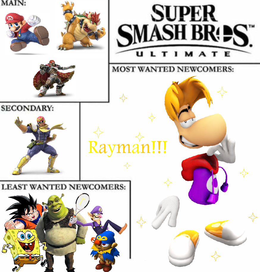 Rayman for Smash Together (@RaymanForSmash) / X