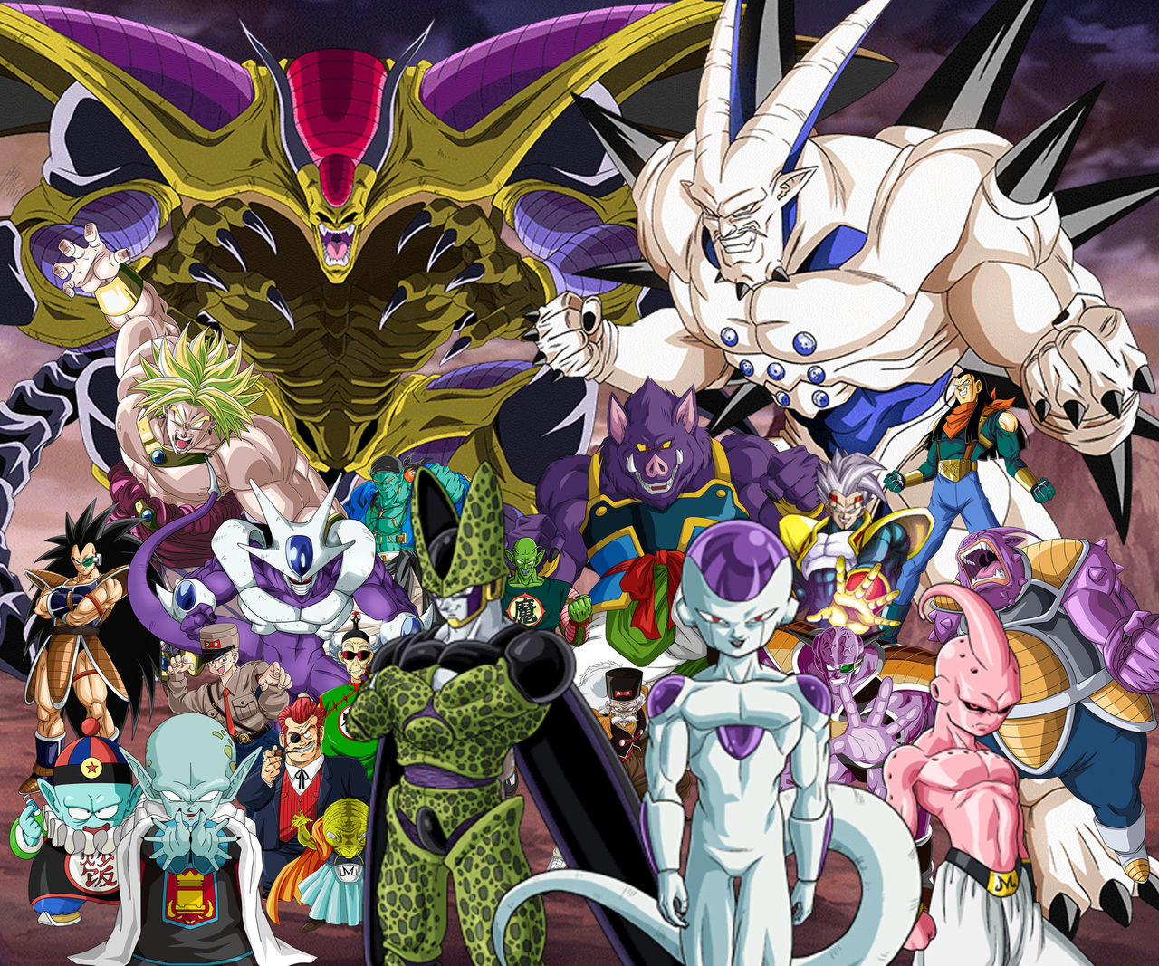 Dragon Ball Z GT Main Villains By Fanofmanymedia On DeviantArt dragon-ball-z-gt-main-villains-by-fanofmanymedia-on-deviantart