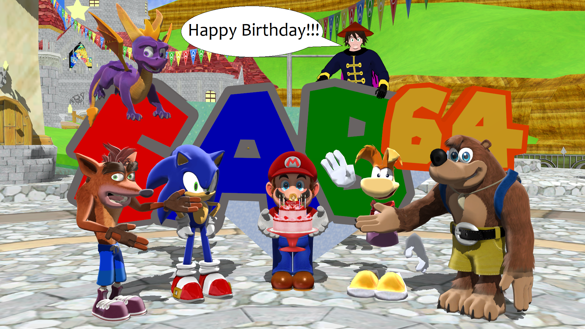MMD: Happy Birthday Sab64! by BoogeyBoy1 on DeviantArt