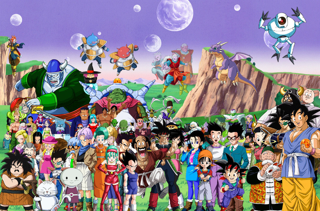 All of Goku's friends and family by Fanofmanymedia on DeviantArt