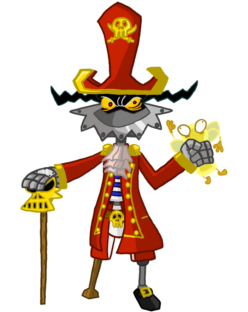 Admiral Razorbeard (Rayman Origins style) by BoogeyBoy1 on DeviantArt