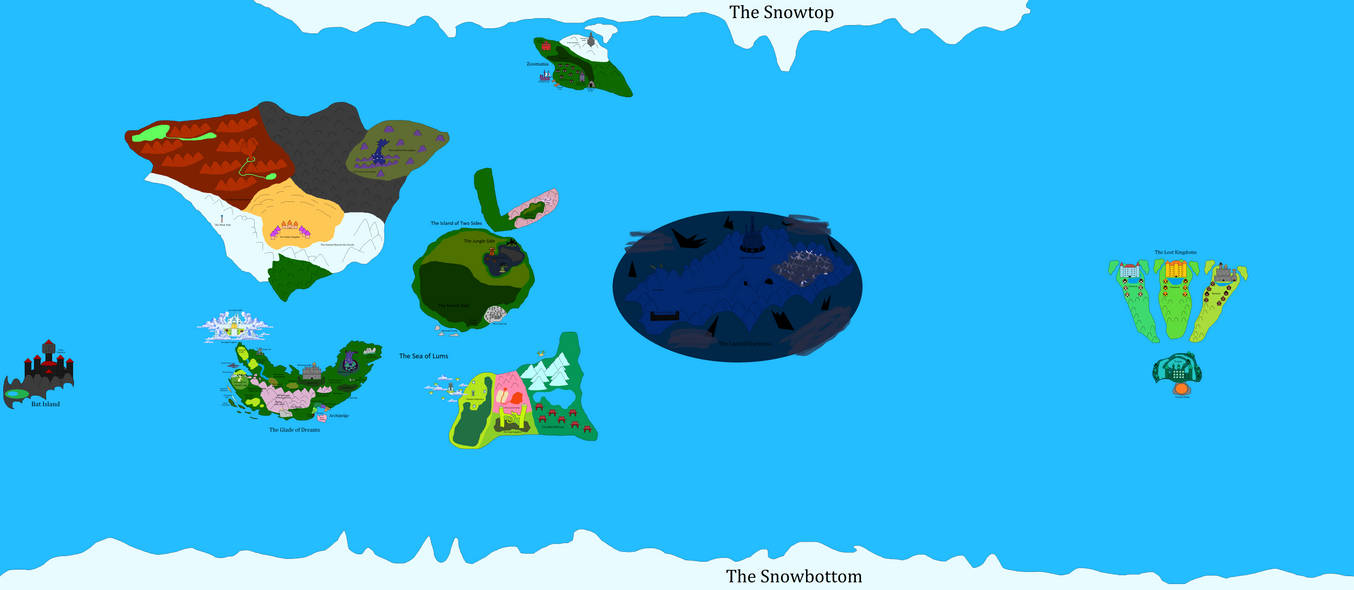 Rayman world Map by Boogeyboy1 on DeviantArt