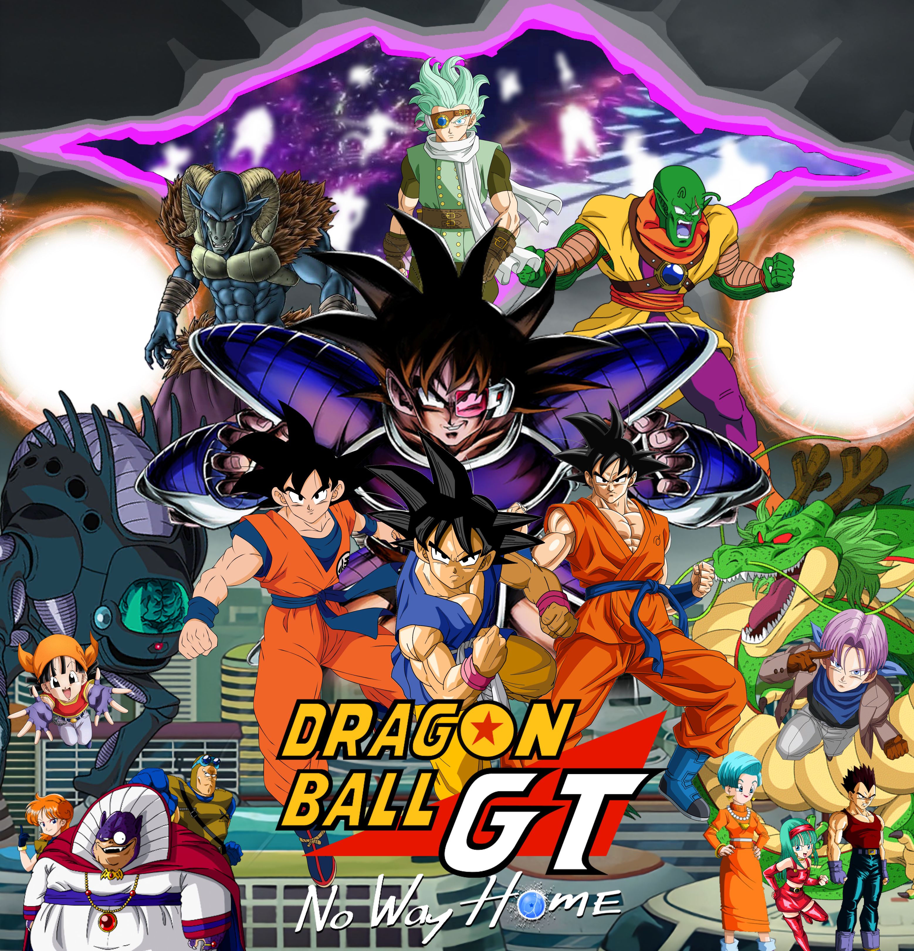 Dragon Ball GT: Multiverse of Madness final poster by Boogeyboy1 on  DeviantArt