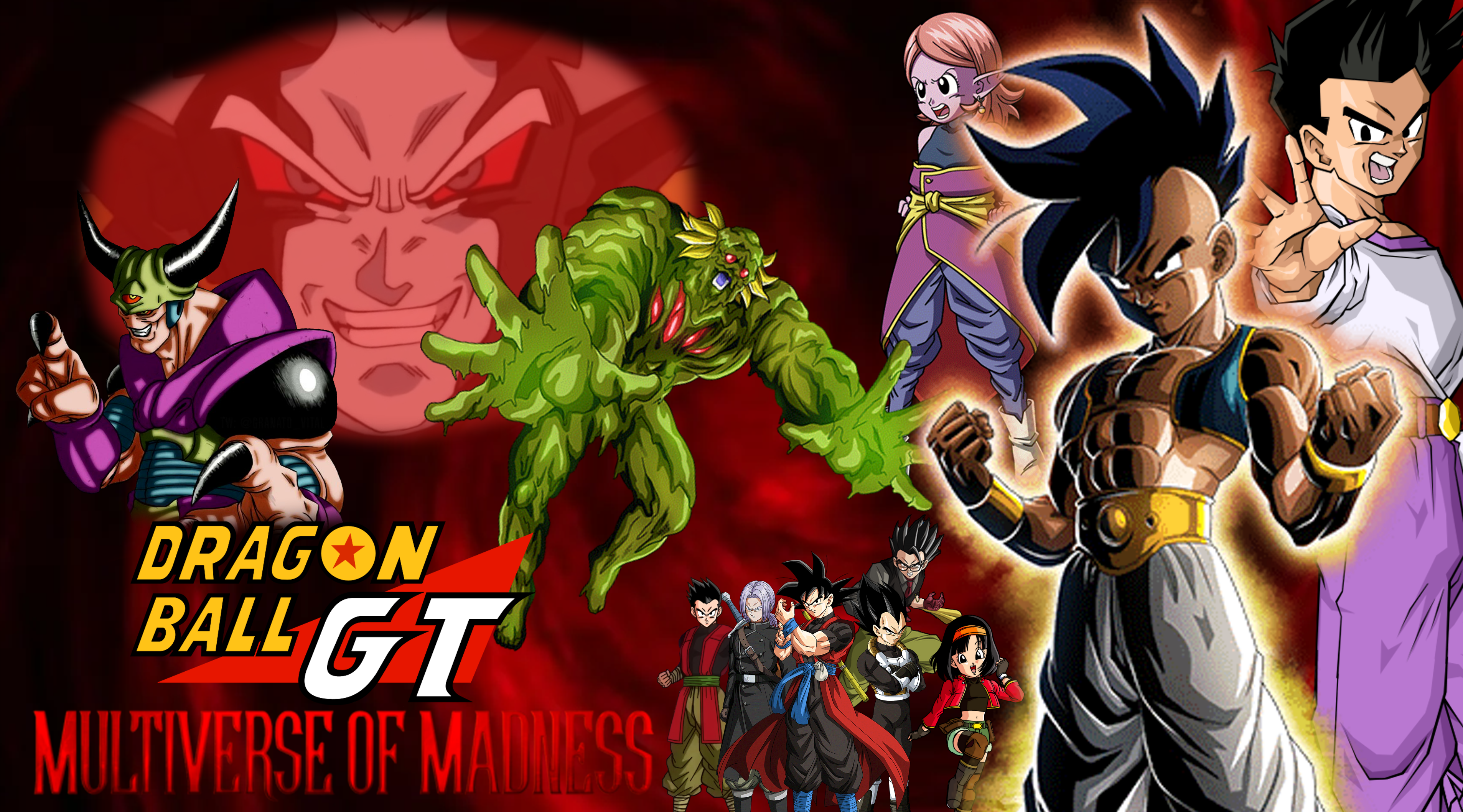 Dragon Ball GT: Multiverse of Madness final poster by Boogeyboy1 on  DeviantArt