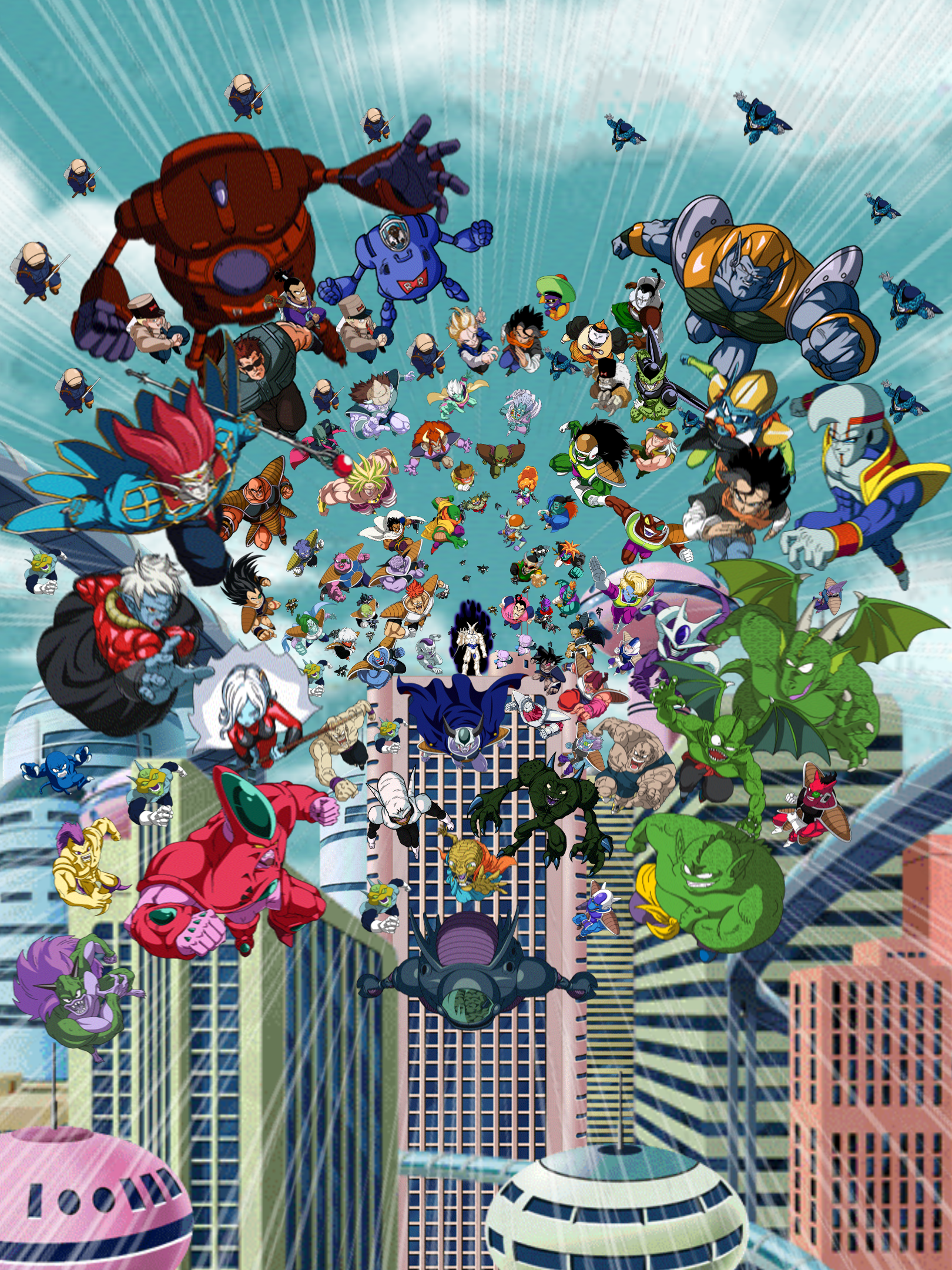 Dragon Ball GT Baby Saga Poster 1/3 by RCM2 on DeviantArt