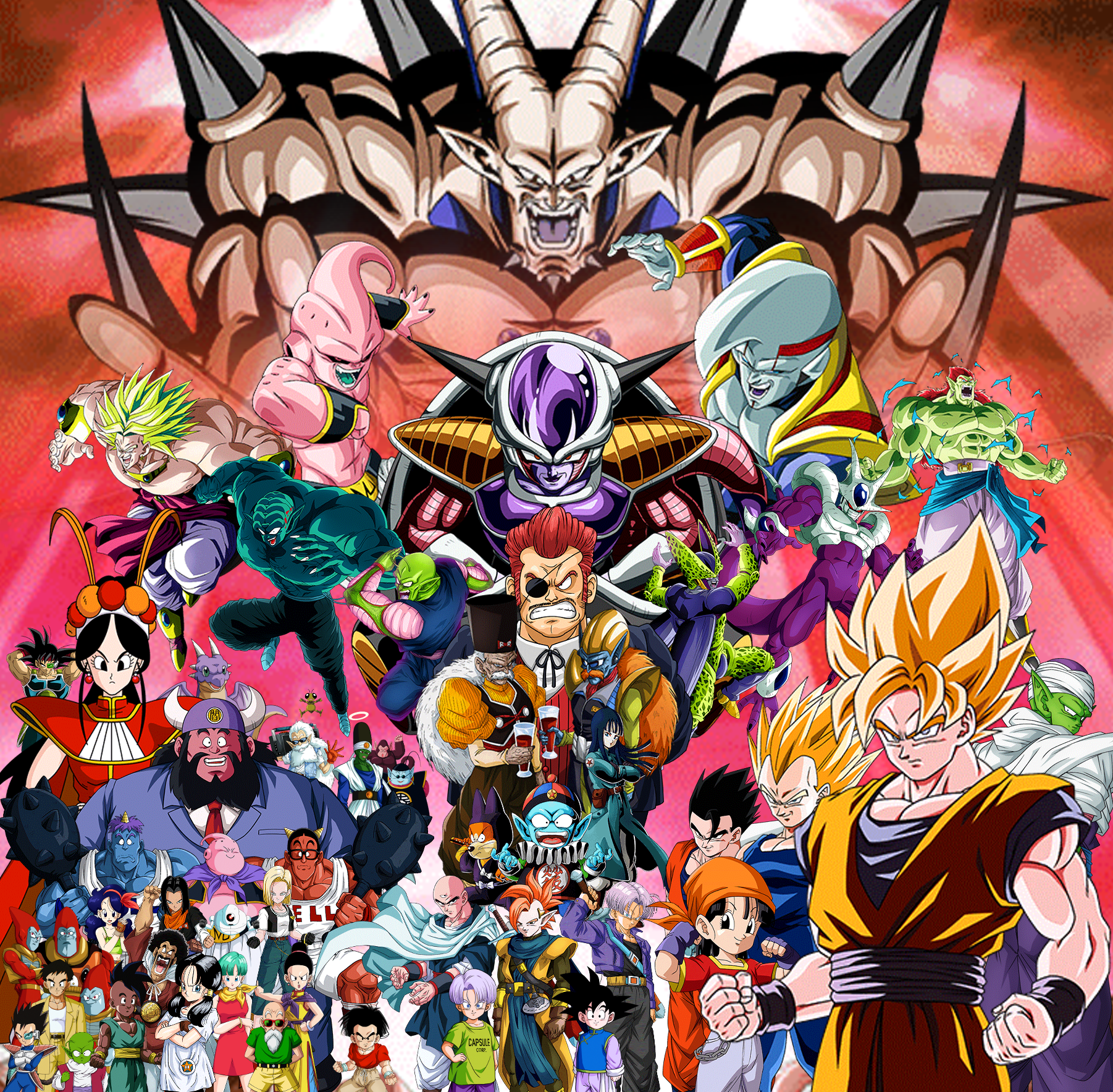 Dragon Ball GT: Multiverse of Madness final poster by Boogeyboy1 on  DeviantArt